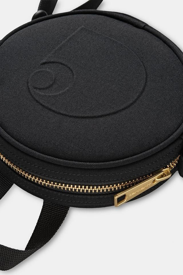 Carhartt WIP Clarton Bag Nylon Canvas, 7.2 oz (Black)