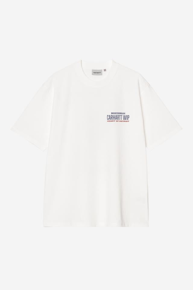 Carhartt WIP S/S Arcan T-Shirt (White heavy stone wash)