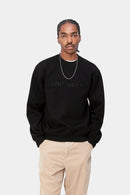 Carhartt WIP Carhartt Sweat Cotton/Polyester Sweat, 440 g/m² (Black / Black)