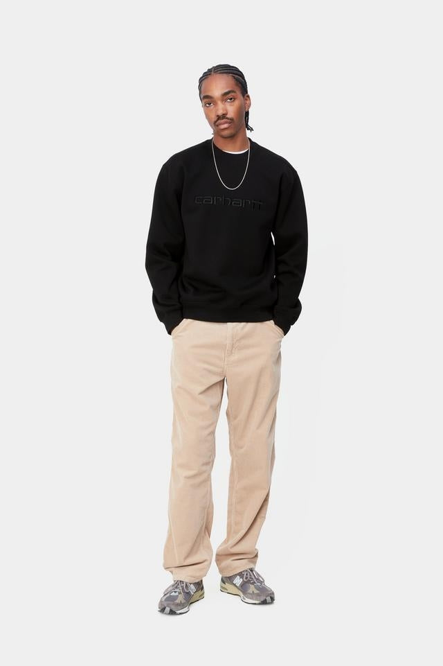 Carhartt WIP Carhartt Sweat Cotton/Polyester Sweat, 440 g/m² (Black / Black)