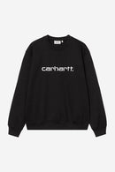 Carhartt WIP Carhartt Sweat Cotton/Polyester Sweat, 440 g/m² (Black / White)