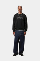 Carhartt WIP Carhartt Sweat Cotton/Polyester Sweat, 440 g/m² (Black / White)