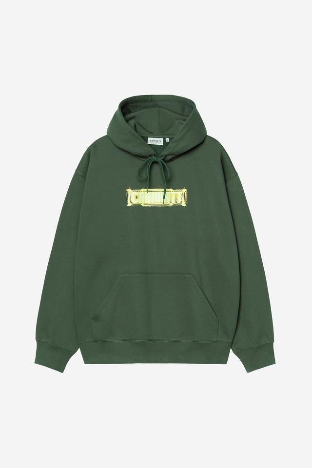 Carhartt WIP Hooded Electric Boogie Sweat Cotton/Polyester Sweat, 440 g/m² (Sycamore Tree)