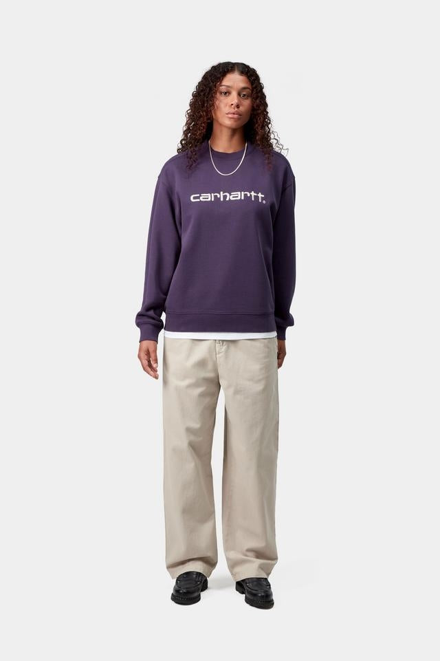 Carhartt WIP W' Carhartt Sweat Cotton/Polyester Sweat, 340 g/m² (Lokers / Salt)