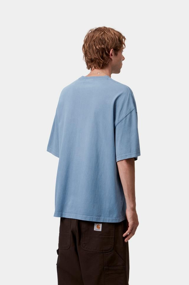 Carhartt WIP S/S Hudson Pocket T-Shirt (Sorrent Chalk Wash)