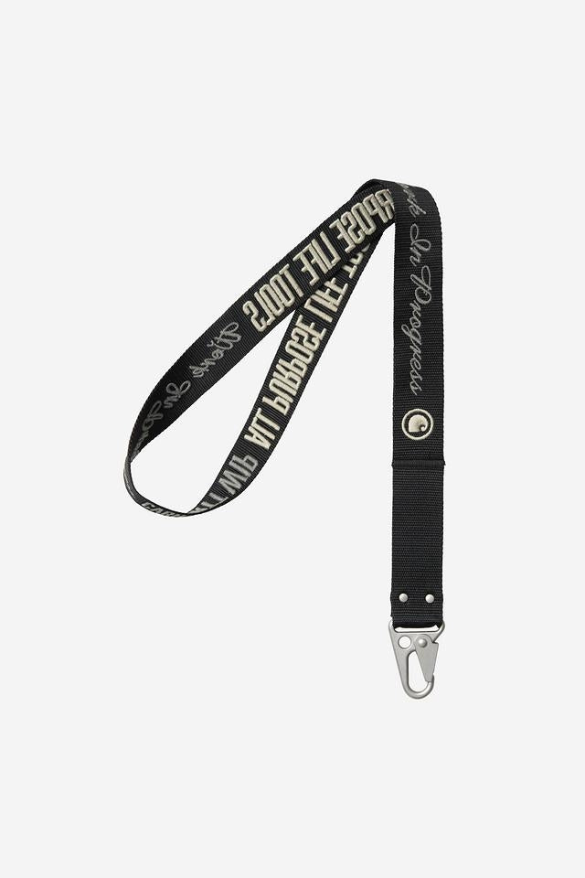 Carhartt WIP Arcan Keychain Recycled Polyester Webbing (Black)