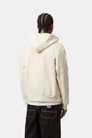 Carhartt WIP Hooded American Script Jacket Cotton/Polyester Sweat, 420 g/m² (Natural)