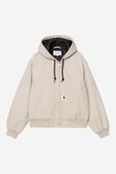 Carhartt WIP W' OG Active Jacket Organic Cotton Dearborn Canvas, 12 oz (Fleur De Sel stone canvas)