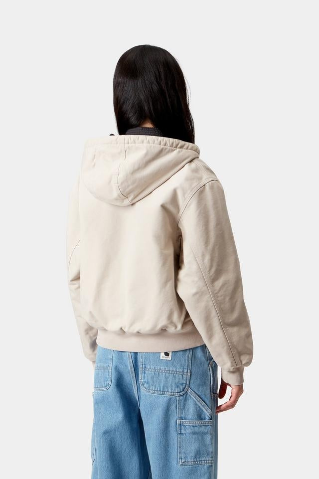 Carhartt WIP W' OG Active Jacket Organic Cotton Dearborn Canvas, 12 oz (Fleur De Sel stone canvas)