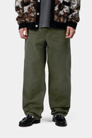 Carhartt WIP Single Knee Pant Organic Cotton Dearborn Canvas, 12 oz (Olive stone canvas)