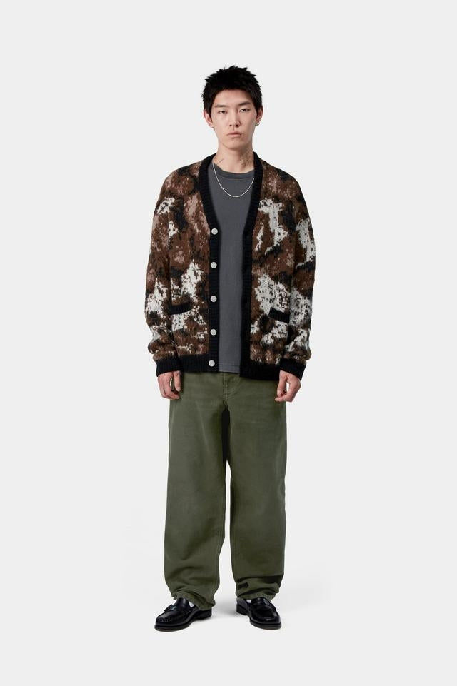 Carhartt WIP Single Knee Pant Organic Cotton Dearborn Canvas, 12 oz (Olive stone canvas)