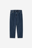 Carhartt WIP Aaron Pant 100% Cotton 'Smith' Denim, 13.5 oz (Blue stone washed)