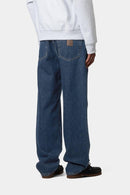 Carhartt WIP Aaron Pant 100% Cotton 'Smith' Denim, 13.5 oz (Blue stone washed)