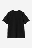Carhartt WIP S/S Pocket T-Shirt Cotton Single Jersey, 190 g/m² (Black)