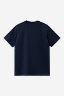 Carhartt WIP S/S Pocket T-Shirt Cotton Single Jersey, 190 g/m² (Dark Navy)