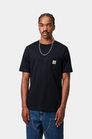 Carhartt WIP S/S Pocket T-Shirt Cotton Single Jersey, 190 g/m² (Dark Navy)