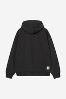 Carhartt WIP Hooded Mini Wip Sweat Cotton/Polyester Sweat, 450 g/m² (Black stone washed)