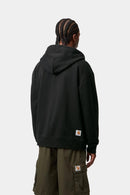 Carhartt WIP Hooded Mini Wip Sweat Cotton/Polyester Sweat, 450 g/m² (Black stone washed)