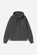 Carhartt WIP W' Hooded Nelson Cotton Sweat, 370 g/m² (Black garment dyed)