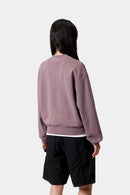 Carhartt WIP W' Nelson Sweatshirt Cotton Sweat, 370 g/m² (Phlox garment dyed)