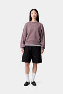 Carhartt WIP W' Nelson Sweatshirt Cotton Sweat, 370 g/m² (Phlox garment dyed)