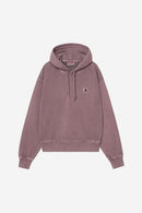 Carhartt WIP W' Hooded Nelson Sweat Cotton Sweat, 370 g/m² (Phlox garment dyed)