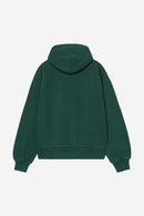 Carhartt WIP W' Hooded Casey Sweatshirt Cotton Sweat, 420 g/m² (Dark Fir / Silver)