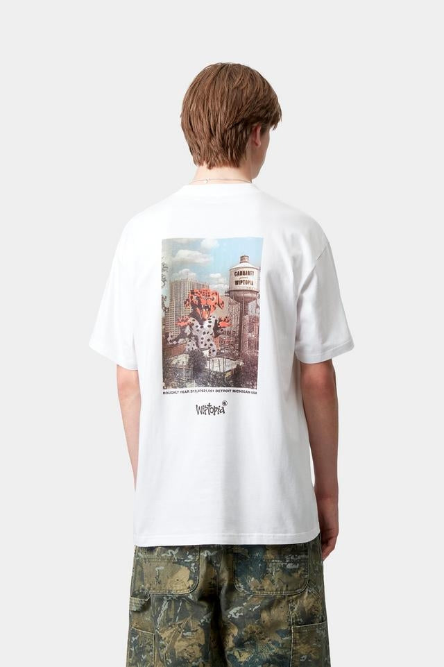 Carhartt WIP S/S Wiptopia T-Shirt Organic Cotton Single Jersey, 175 g/m² (White)