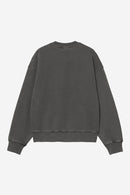 Carhartt WIP W' Nelson Sweatshirt Cotton Sweat, 370 g/m² (Black garment dyed)