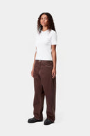 Carhartt WIP W' S/S Philipa T-Shirt Cotton/Elastane Ribbing 2X1, 245 g/m² (White)