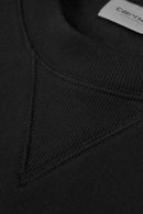 Carhartt WIP American Script Sweat Cotton/Polyester Sweat, 420 g/m² (Black)
