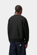 Carhartt WIP American Script Sweat Cotton/Polyester Sweat, 420 g/m² (Black)