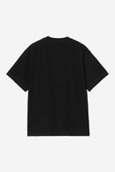 Carhartt WIP W' S/S Heart Patch T-Shirt Organic Cotton Single Jersey, 175 g/m² (Black / Red)