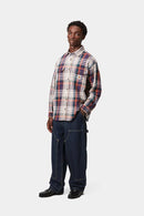 Carhartt WIP Nash Double Knee Pant 100% Cotton 'Smith' Denim, 13.5 oz (Blue rinsed)