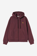 Carhartt WIP Hooded American Script Jacket Cotton/Polyester Sweat, 420 g/m² (Rondo)