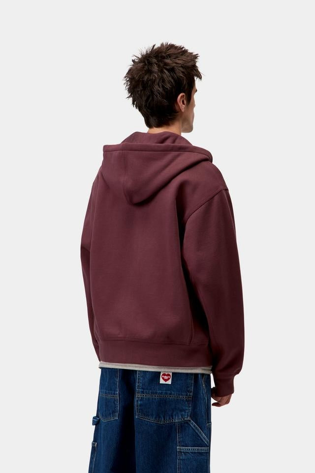 Carhartt WIP Hooded American Script Jacket Cotton/Polyester Sweat, 420 g/m² (Rondo)