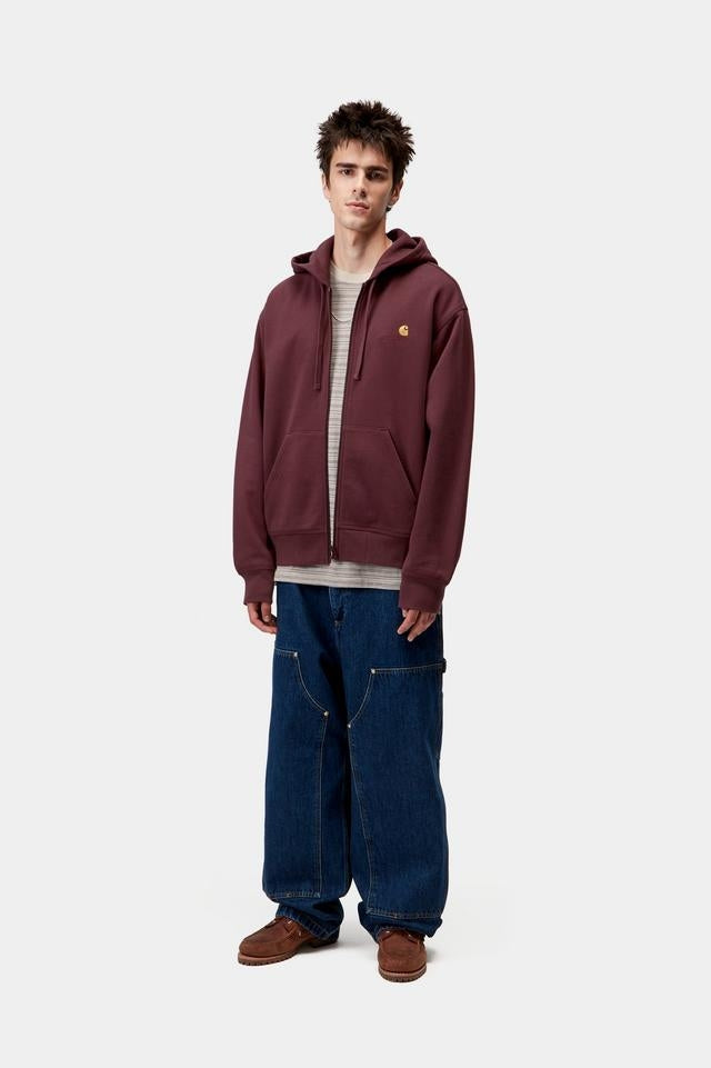 Carhartt WIP Hooded American Script Jacket Cotton/Polyester Sweat, 420 g/m² (Rondo)