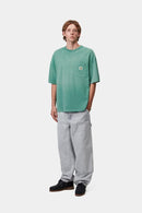 Carhartt S/S Hudson Pocket T-Shirt (Saguaro Chalk Wash)