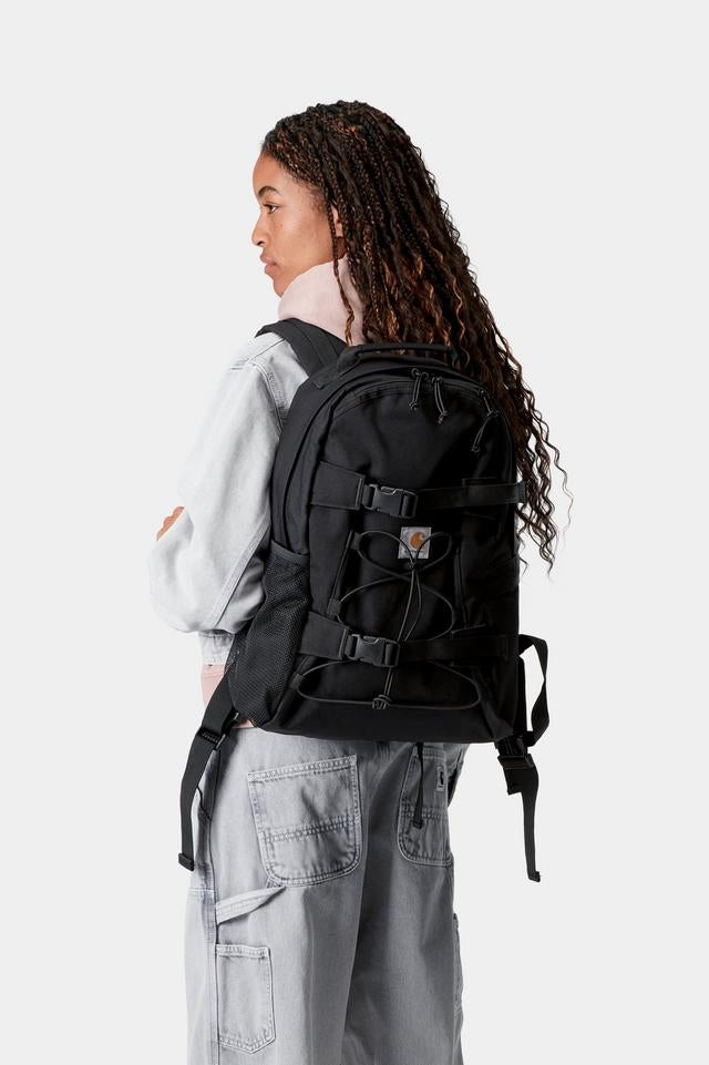 Carhartt WIP Kickflip Backpack Recycled Polyester Canvas, 11.25 oz (Black)