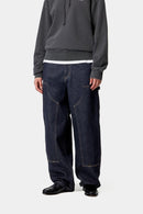 Carhartt WIP W' Brandon Double Knee Pant 100% Cotton 'Smith' Denim, 13.5 oz (Blue rinsed)