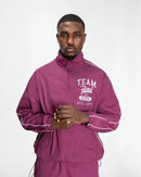 Patta Athletic Nylon Track Jacket (Boysenberry)
