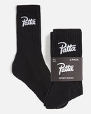 Patta Script Logo Sport Sock