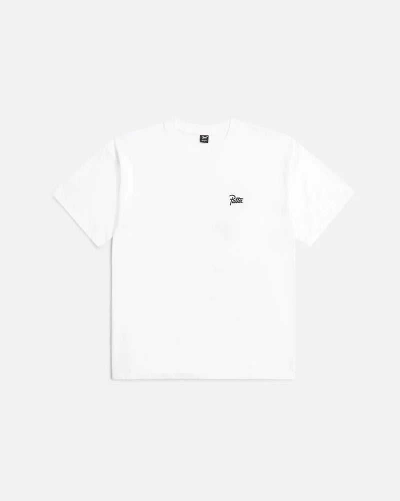 Patta Script Logo T-shirt (White)