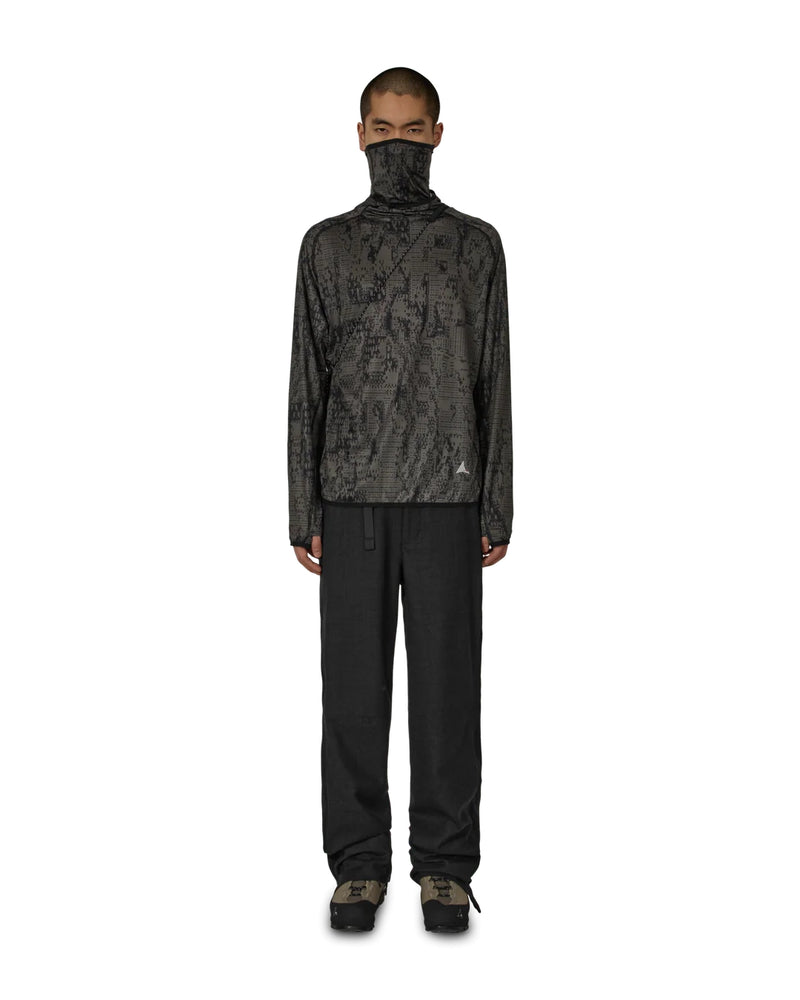 ROA Laki Melted Print Uv Hoodie (Olive)