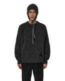 ROA Dropstitch Mohair Knit Crewneck (Anthracite)