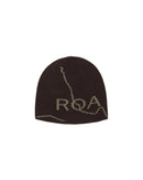 ROA Logo Wool Beanie (Brown)
