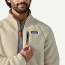 Patagonia M's Retro Pile Jkt (Pelican w/Smolder Blue)