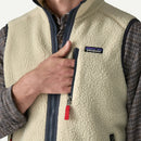 Patagonia M's Retro Pile Vest (Pelican w/Smolder Blue)