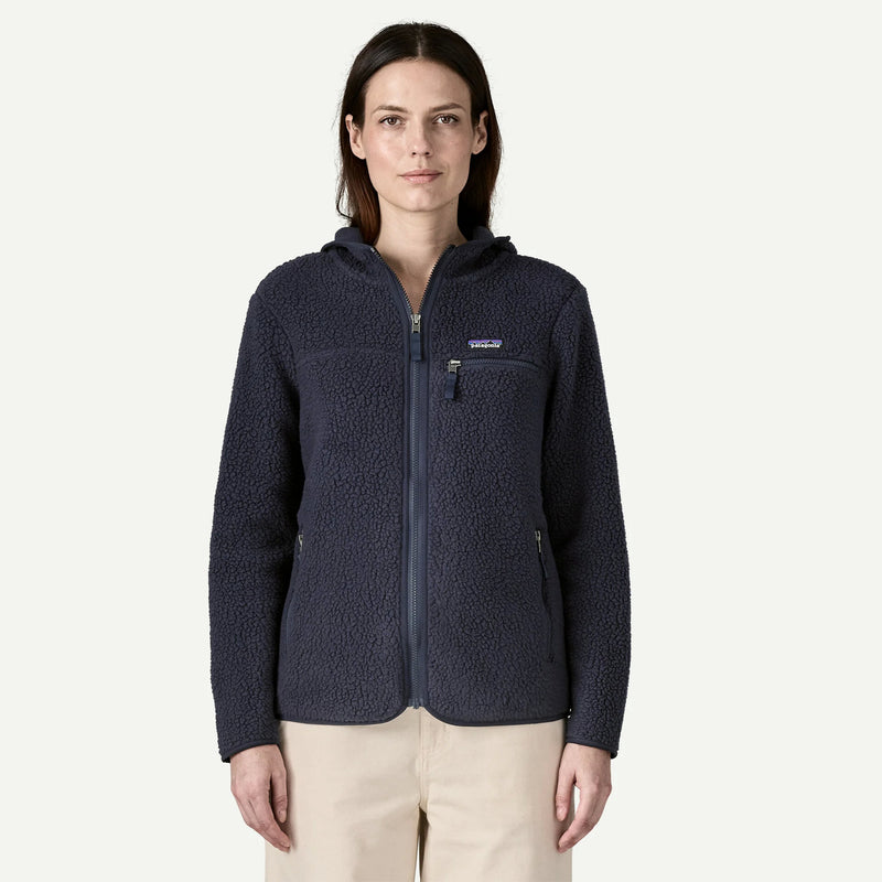 Patagonia W's Retro Pile Hoody (Sunken Blue)