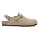 Birkenstock Tokio taupe, Suede Leather